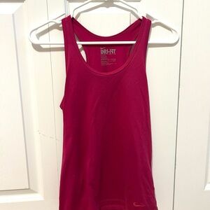 Nike women’s dark pink tank